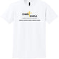 Christ Temple T-Shirt - Golden Cross