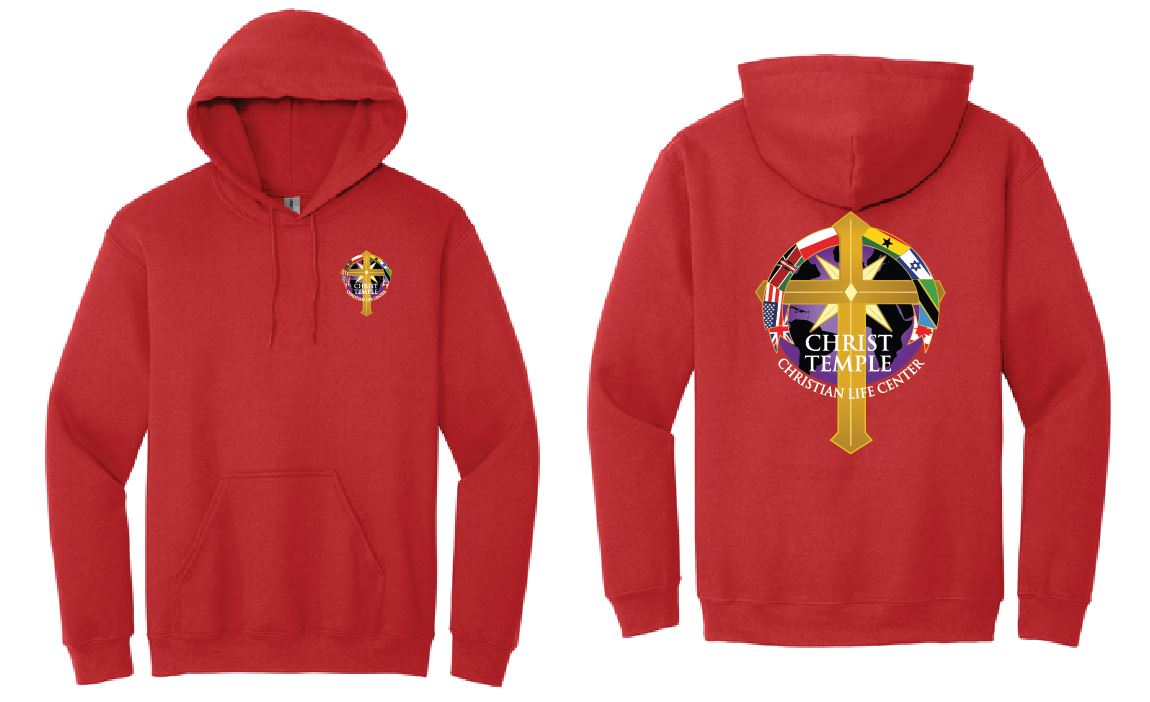 Christ Temple Hoodie double sided