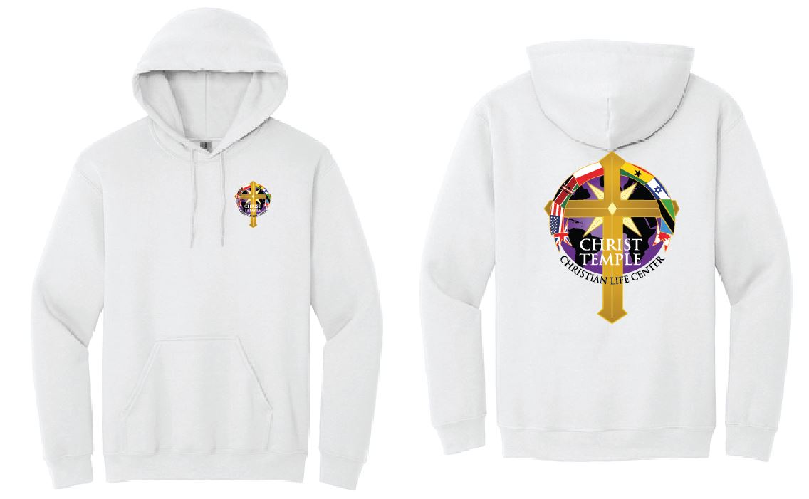 Christ Temple Hoodie double sided