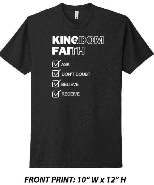 Christ Temple Kingdom Faith T-Shirt