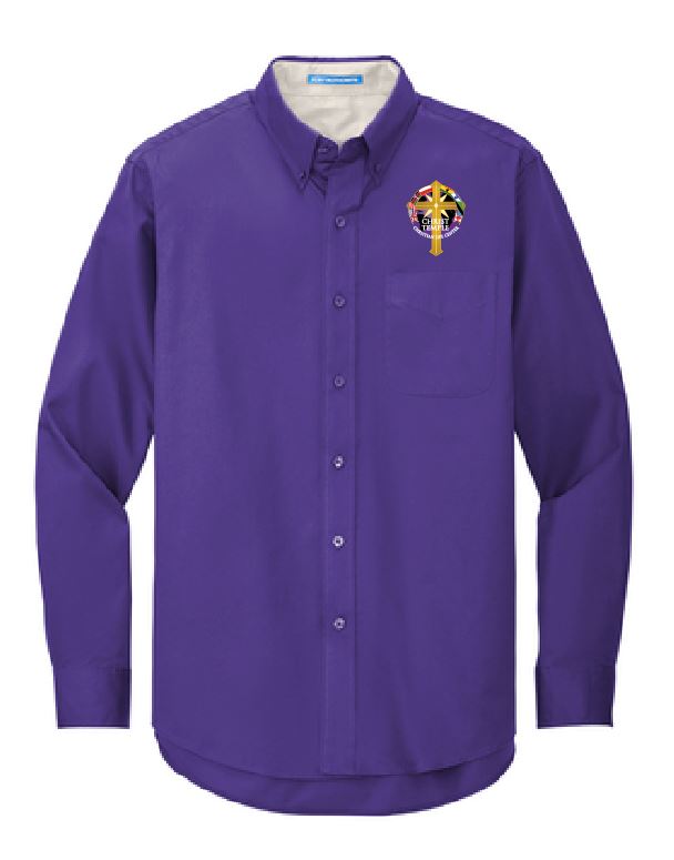 Christ Temple Button Up Shirt