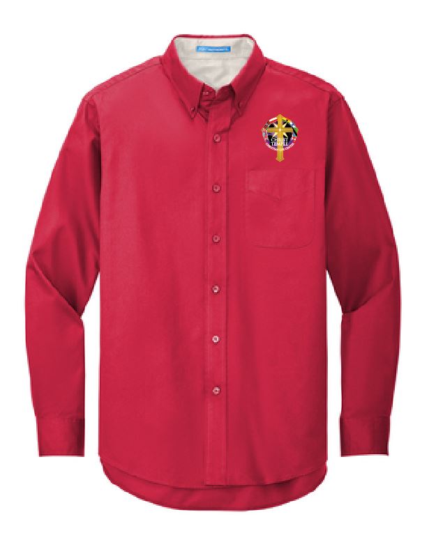 Christ Temple Button Up Shirt