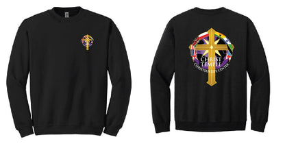 Christ Temple Sweatshirt double sided