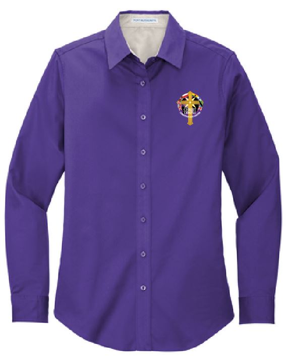 Christ Temple Button Up Shirt